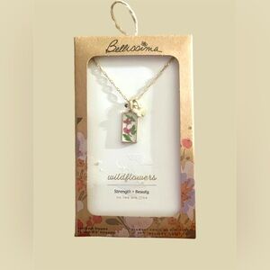 *new* Bellissima "Wildflowers" Gold Necklace